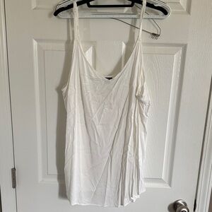 Torrid - White Cotton Swing Cami